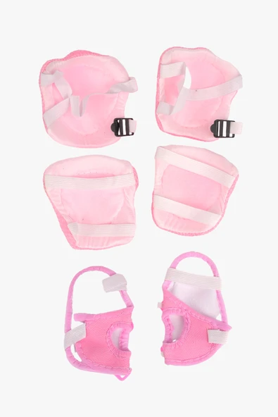 F-sports Dizlik Dirseklik Koruyucu Seti Pembe FR38811 - 2