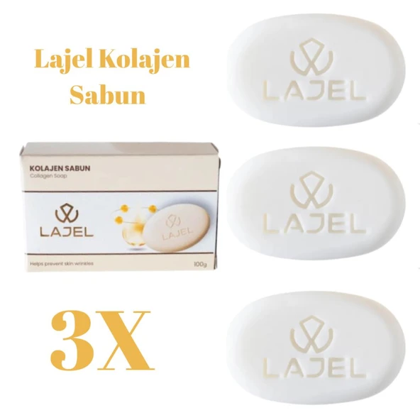 Lajel Kolajen Sabun 3 adet ürün görseli