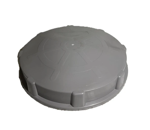 POLİETİLEN 32 CM SU DEPOSU KAPAĞI GRİ ürün görseli 1