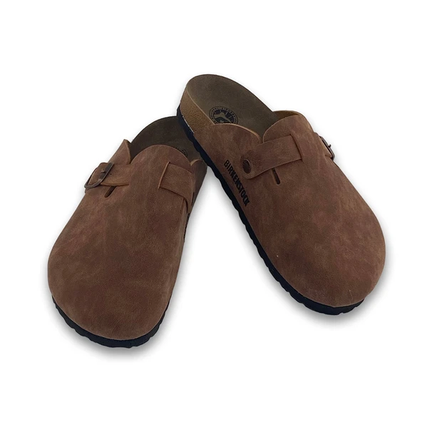 BİRKENSTOCK UNİSEX BOSTON TERLİK TABA - Resim 5