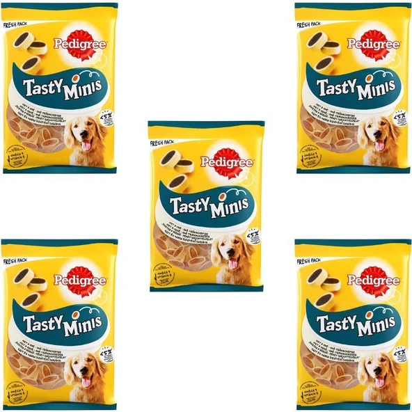 Pedigree Tasty Minis Sığır Etli ve Peynirli Köpek Ödül Maması 140gr x 5 Adet ürün görseli 1