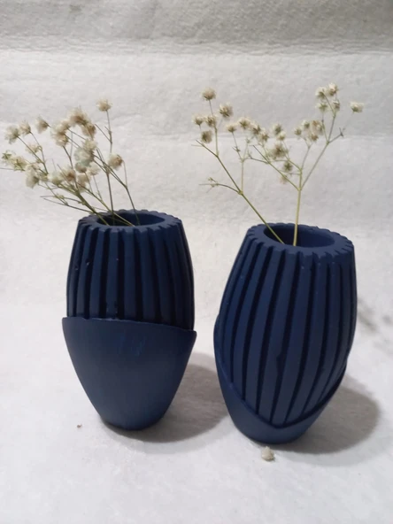 2 Lİ ISKANDİNAV PAMPAS VAZO RANDOM ürün görseli 1