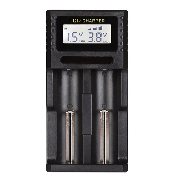 Powermaster PMR-K2 4.2 Volt 2 x 0.5 Amper Pil Şarj Cihazı