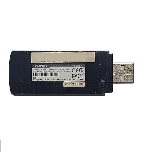 Airties AIR 2411 Kablosuz Wireless Usb Modem Kullanılmış - Resim 2