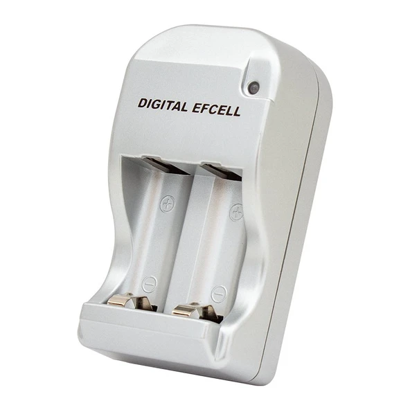 Digital Efcell 123A - 16340 - 17335 2’li Ev Ve Araç Pil Şarj Cihazı - Resim 3