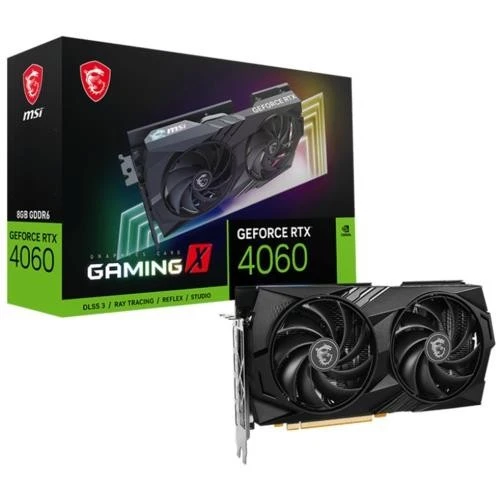 MSI RTX 4060 Gaming 8GB GDDR6 128B PCIE 4.0 X8 (3XDP 1XHDMI) E. Kartı ürün görseli 1