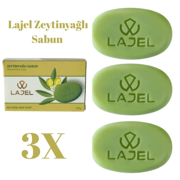 Lajel Zeytinyağlı Sabun 3 adet - 1