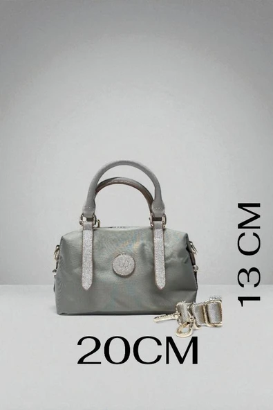 Levidor Saten Kumaş El Ve Kol Çantası Omuz Çantası VS.BLKT.0584 - Resim 2