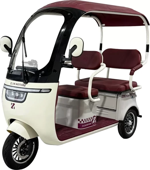 ZLİN TROYA PRO ÜÇ TEKERLEKLİ ELEKTRİKLİ MOTOSİKLET ürün görseli