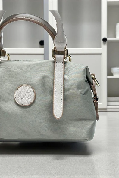 Levidor Saten Kumaş El Ve Kol Çantası Omuz Çantası VS.BLKT.0584 - Resim 5