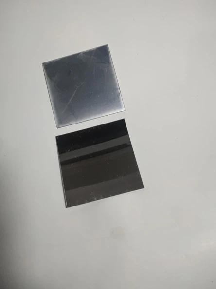 Flex Dekoratif Ayna 7,5 x 7,5 Kare Yapışkanlı 10 Adet - 3