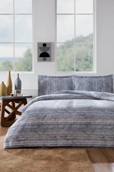 Özdilek Denim Çift Kişilik Nevresim Takımı Colorado Mavi