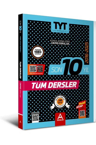 TYT Son 10 Yıl Çıkmış Sorular 2016-2025 - Resim 3