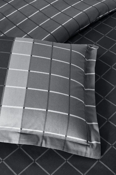 Özdilek Maskülen Çift Kişilik Nevresim Takımı Nera Siyah - 3