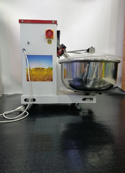 DEV MİKSER KAPAKLI HAMUR KARMA MAKİNASI 15 KG UN 10 LT SU 25 KG KAPASİTELİ