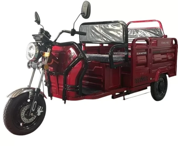 ZLİN FENİKS PRO KASALI ÜÇ TEKERLEKLİ ELEKTRİKLİ MOTOSİKLET