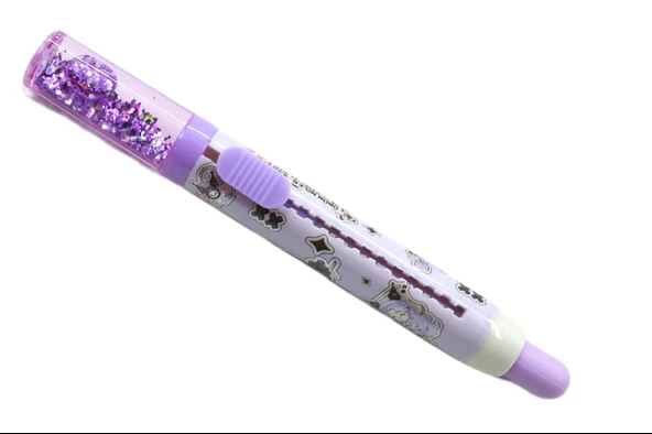 Mikro Anime Vibe Uzun Sürgülü Silgi Simli (ER-4581) 1 Adet - Resim 3