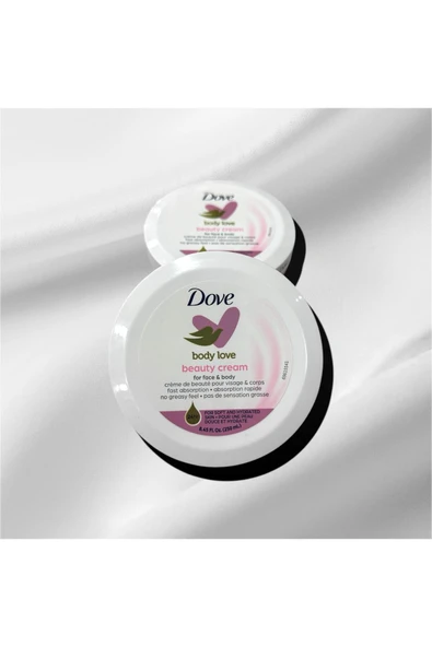 Dove Body Love Beauty Cream Pink 250 ml - Resim 2