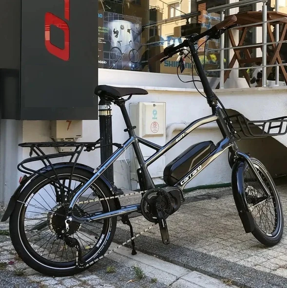 Carraro Duty 20 HD Fren Alivio 9 Vites 20 Jant Elektrikli Bisiklet Metalik Antrasit Siyah 41 Kadro - 2