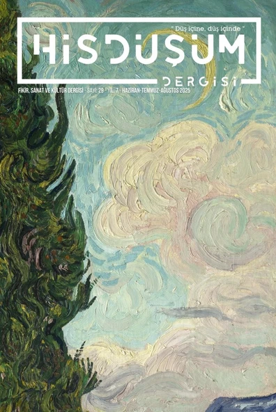 Hisdüşüm Dergi 29.Sayı Haziran-Temmuz-Ağustos 2025 ürün görseli 1