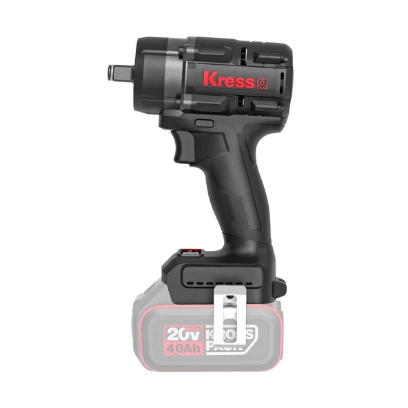 Kress KH276.91 20Volt 700/850Nm Kömürsüz Profesyonel Şarjlı Somun Sıkma (Akü Dahil Değildir) - Resim 2