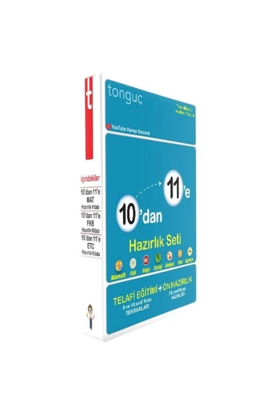 Tonguç 10 Dan 11 E Tüm Dersler Hazırlık Seti