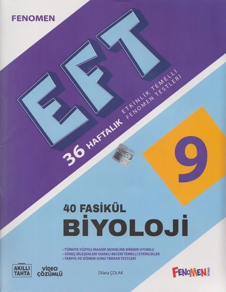 Fenomen 9. Sınıf EFT Biyoloji ( 40 Fasikül )