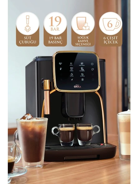 Arzum Ok0030 Arzum Okka Espresso Pro Tam Otomatik - Krom - 2