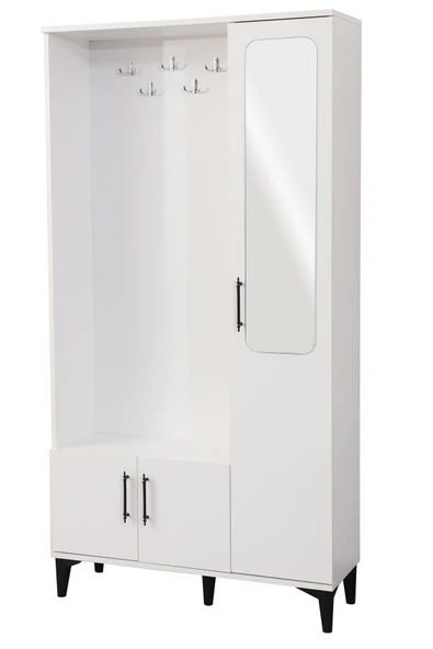 Portmanto Blesk Askılıklı Portmanto Vestiyer Ayakkabılık - 3