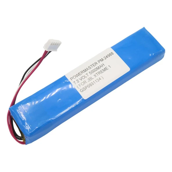 Powermaster PM-24988 7.4V 5000Mah Li-İon Lityum Batarya (JBL Xtreme1 Pili Uyumlu) - Resim 2