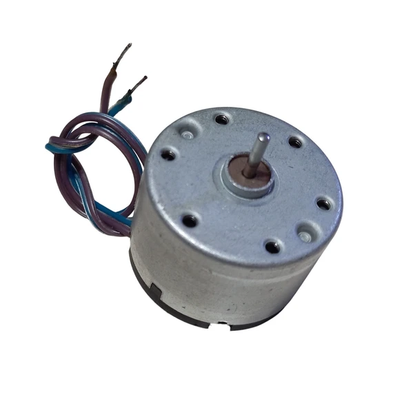30cm Kablo Lehimli 6V DC Motor Hobi Oyuncak Elektrik Deney Motoru - Resim 2
