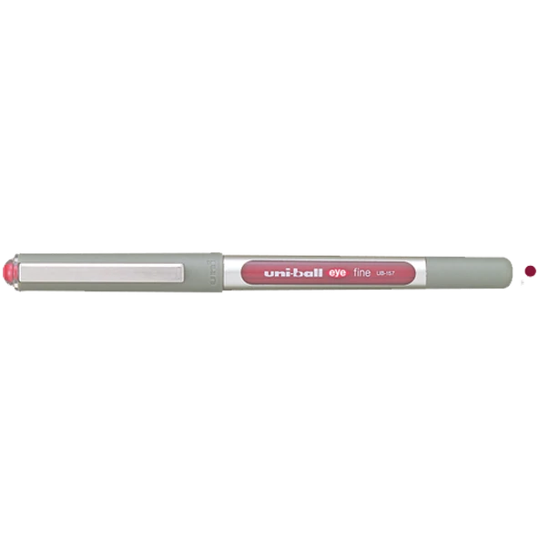 Uni-Ball Roller Kalem ( 12 adet) Eye Fine Bilye Uç 0.7 MM Bordo UB-157 ürün görseli