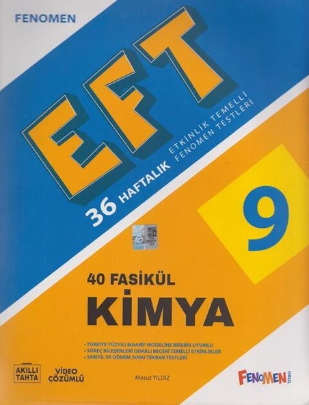 Fenomen 9. Sınıf EFT Kimya ( 40 Fasikül )