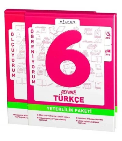 BİLFEN 6.SINIF TÜRKÇE DEPAR YETERLİLİK PAKETİ