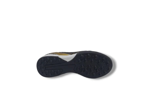Twıngo 600 Erkek Çocuk Siyah Altın Çoraplı Halı Saha Ayakkabı - 5