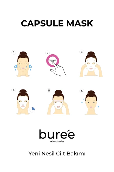BUREE 6'LI MASKE SETİ - Resim 8
