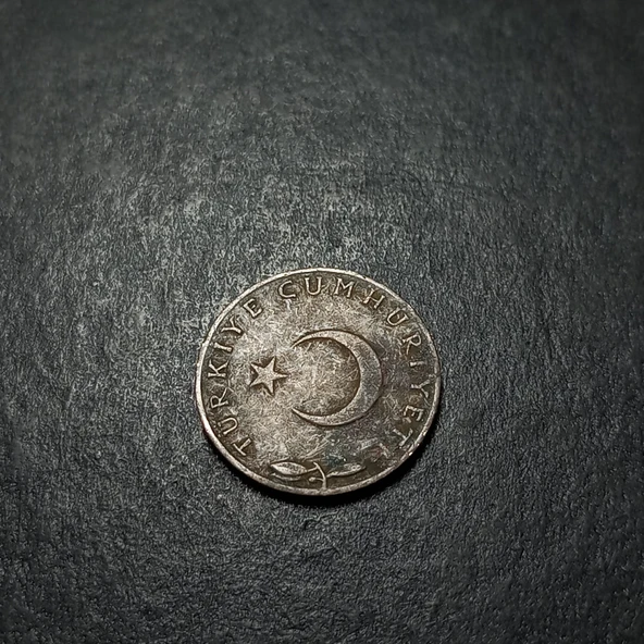 Escoines 399636873439c03498 5 Kuruş 1971 Bronz Para - Resim 5