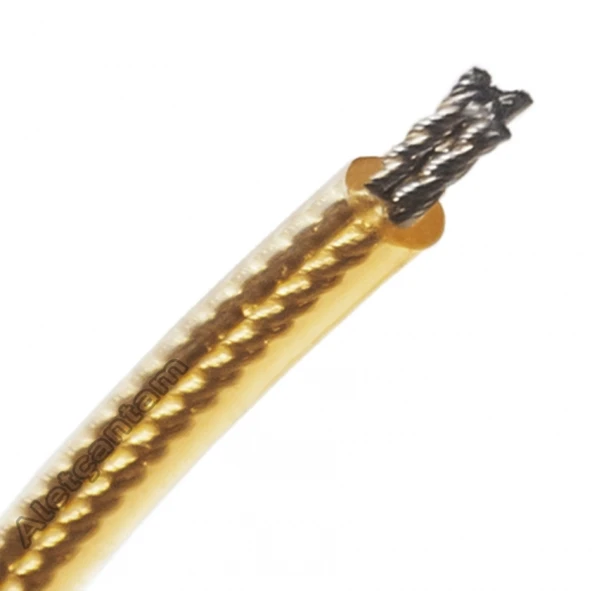 4mm Pvc İzole Kaplı Çelik Halat Tel - 200 metre - 2