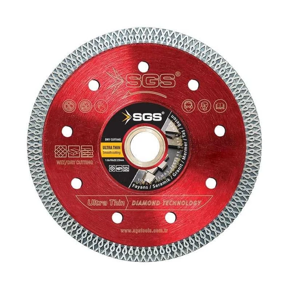 SGS TURBO ELMAS TESTERE / ULTRA İNCE / 125MM SGS2264 ürün görseli