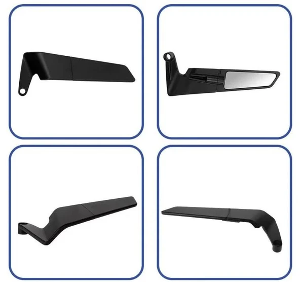 Yamaha MT 09 H2 Kanat Ayna Gidon Bağlantılı Küçük  KNTK010 - Resim 5