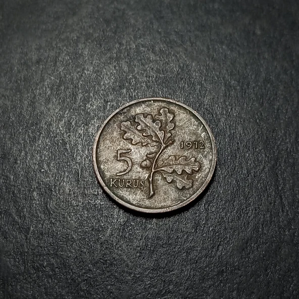 Escoines 399636873436fbd870 1972 5 Kuruş Bronz Para - 4