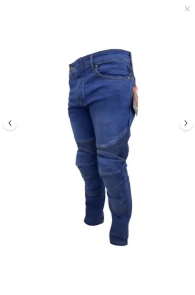 Prosev Kışlık Titanyum Korumalı Motosiklet Pantolon MAVİ - 3