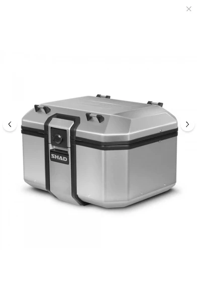 SHAD TR48 TERRA SİLVER EDİTİON ALÜMİNYUM ARKA ÇANTA 48LT - Resim 2