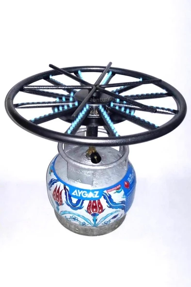 38 Cm Döner Başlıklı Kadayıf Künefe Balık Pişirme Ocağı Dar Çember Tüp - Resim 2