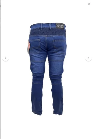 Prosev Kışlık Titanyum Korumalı Motosiklet Pantolon MAVİ - 2