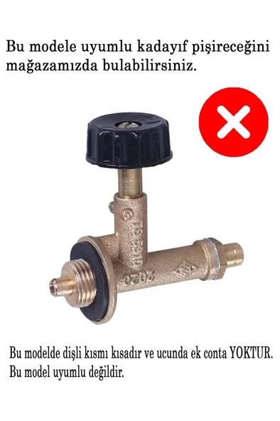 38 Cm Döner Başlıklı Kadayıf Künefe Balık Pişirme Ocağı Dar Çember Tüp - Resim 5