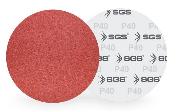 SGS 125mm Cırtlı Zımpara P100 Kum (Aluminium Oxide) SGS415 (10 Adet) ürün görseli