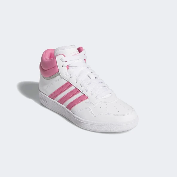 adidas JI0906 HOOPS 4.0 MID GÜNLÜK SPOR AYAKKABI - Resim 2