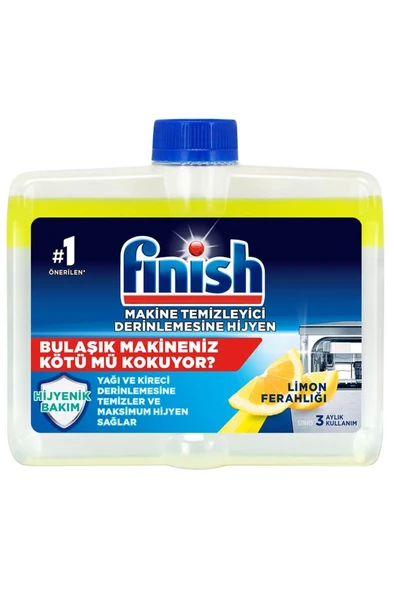Finish Bulaşık Makinesi Temizleyici Sıvı Limon 250 ml - 2