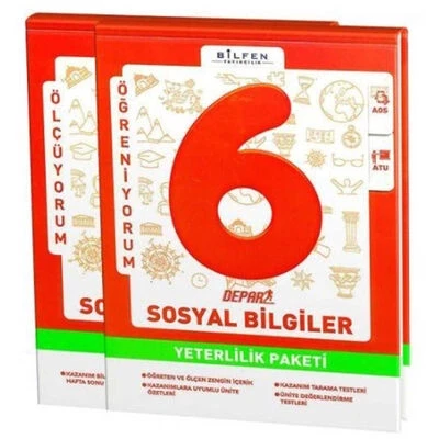 BİLFEN 6.SINIF SOSYAL BİLGİLER YETERLİLİK PAKETİ